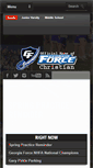 Mobile Screenshot of forcehsfootball.com